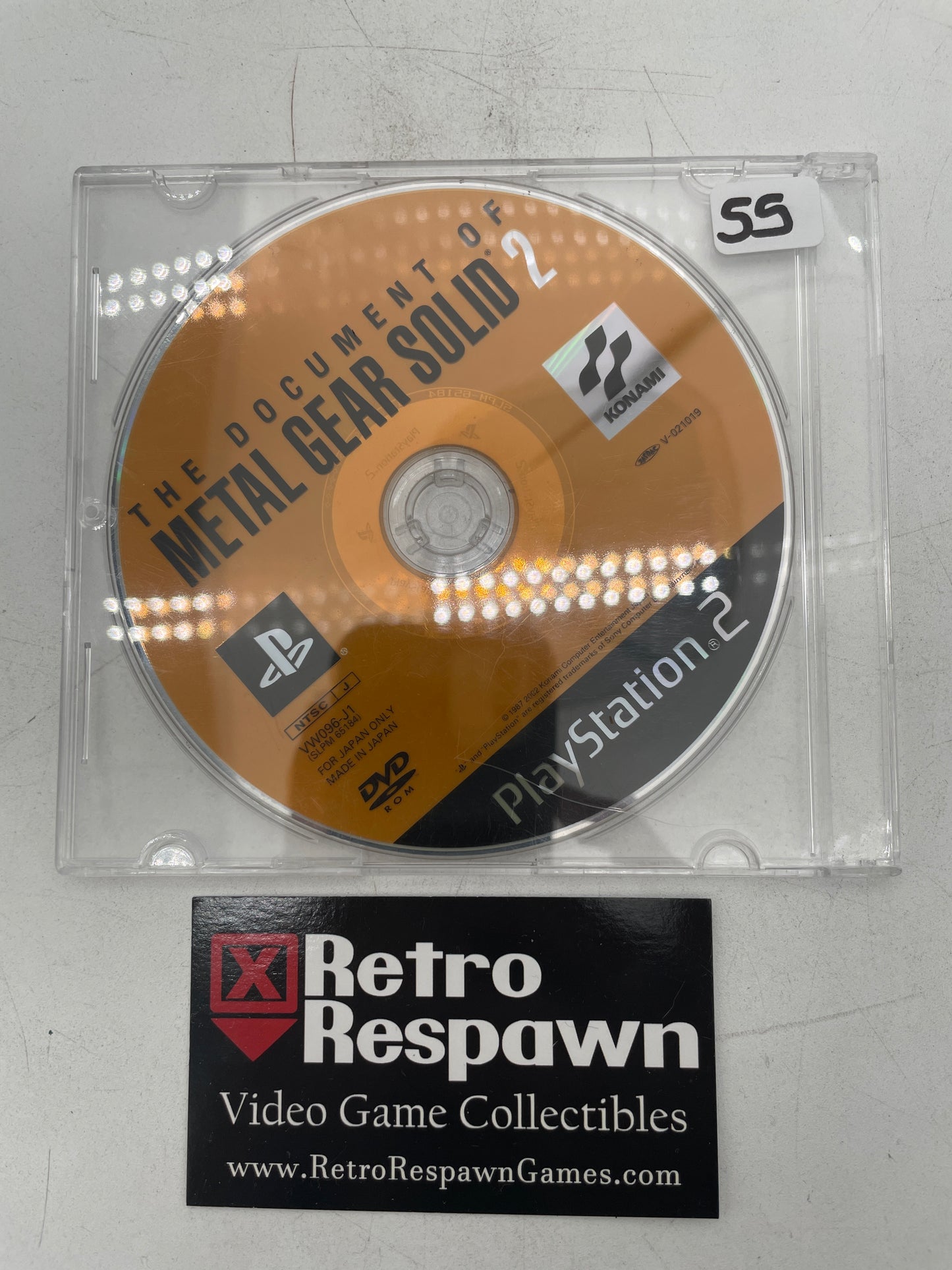 The Document of Metal Gear Solid 2 - PlayStation 2 (Game Only)