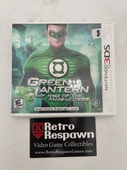Green Lantern: Rise of the Manhunters - Nintendo 3DS (Complete)