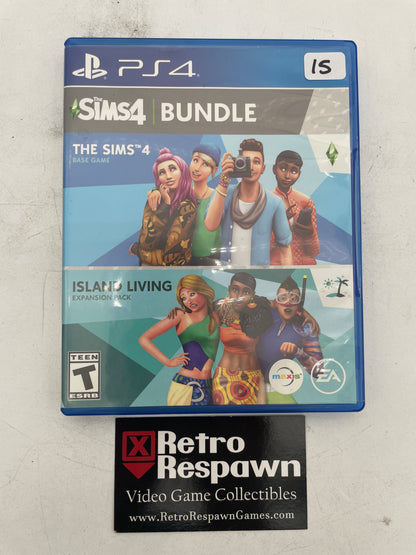The Sims 4 Bundle: Island Living - Playstation 4 (Complete)