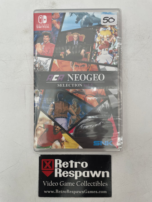 ACA NEOGEO SELECTION VOL. 5 - Asian English Nintendo Switch (Sealed)