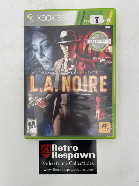 L.A. Noire Platinum Hits - Xbox 360 (Complete)