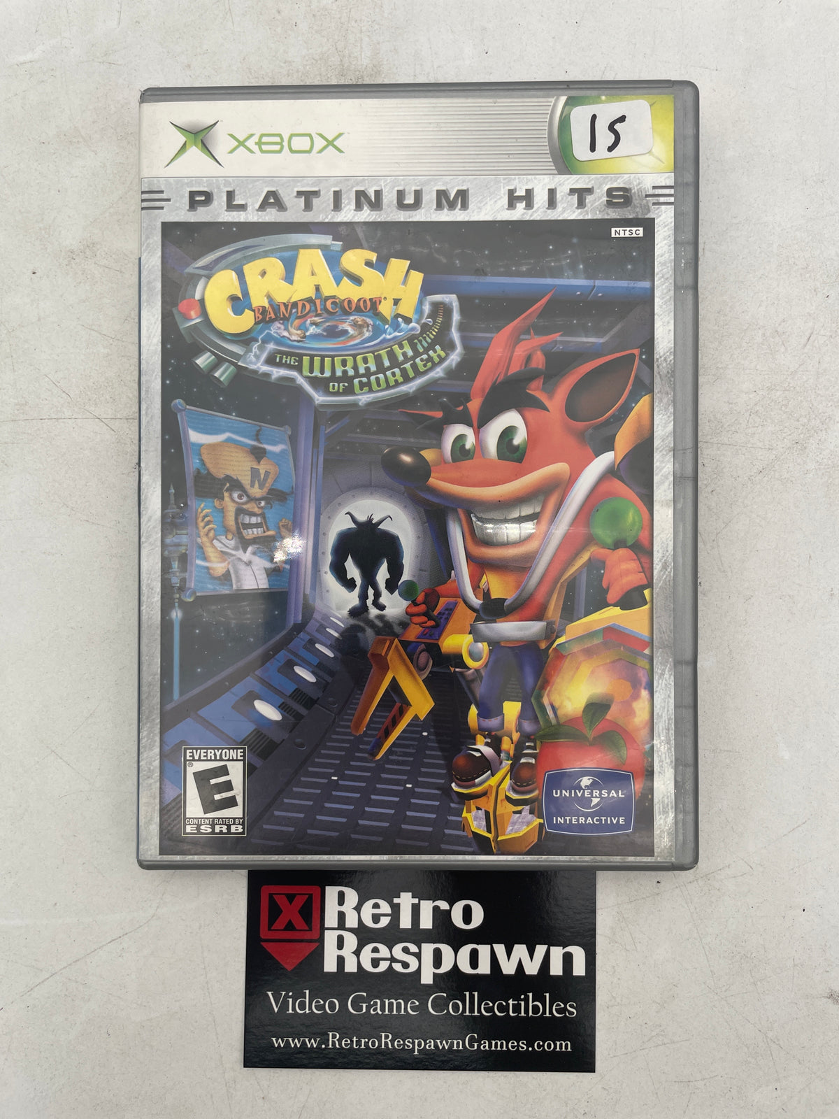 Crash Bandicoot The Wrath of Cortex [Platinum Hits] - Xbox (Missing Manual)