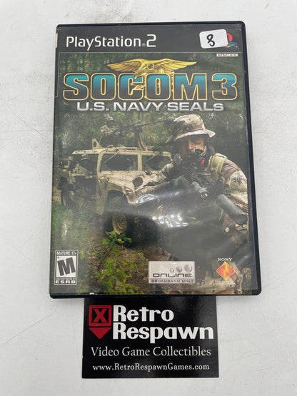 SOCOM 3 US Navy Seals - Playstation 2 (Complete)