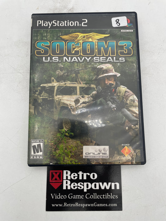 SOCOM 3 US Navy Seals - Playstation 2 (Complete)