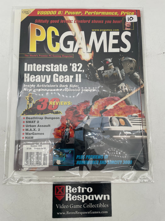 PC Games October 1998 (Used)