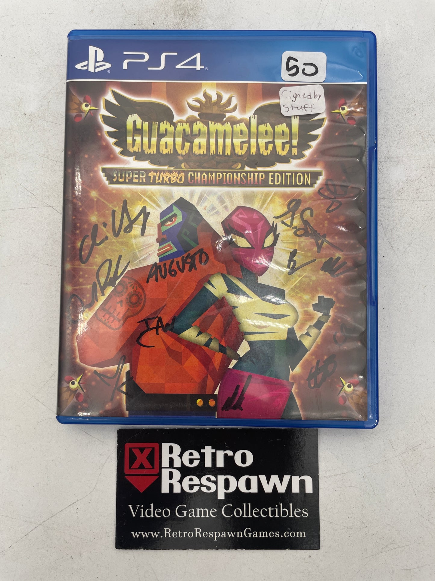 Guacamelee Super Turbo Championship Edition [Signed  by Staff] - Playstation 4 (Complete)