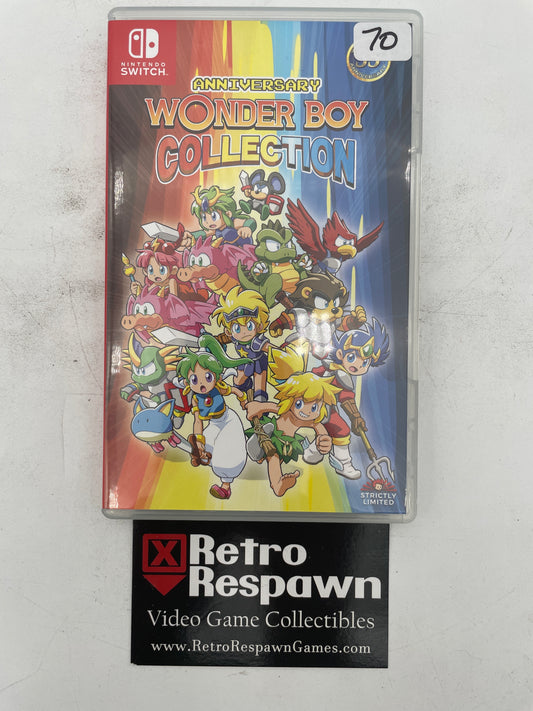 Wonder Boy Anniversary Collection - Nintendo Switch (Complete)