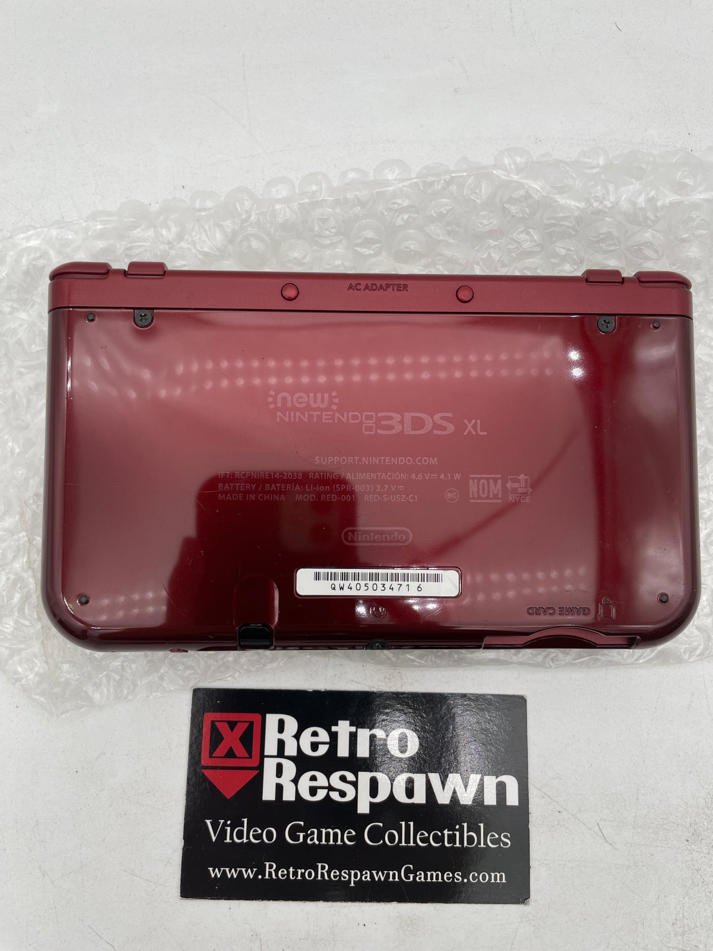 New Nintendo 3DS XL Red - Nintendo 3DS (No Manual)