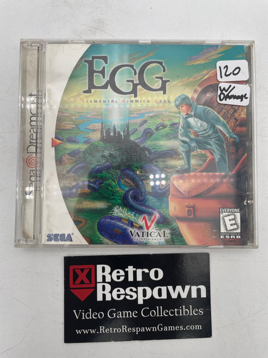 EGG Elemental Gimmick Gear - Sega Dreamcast (Complete)