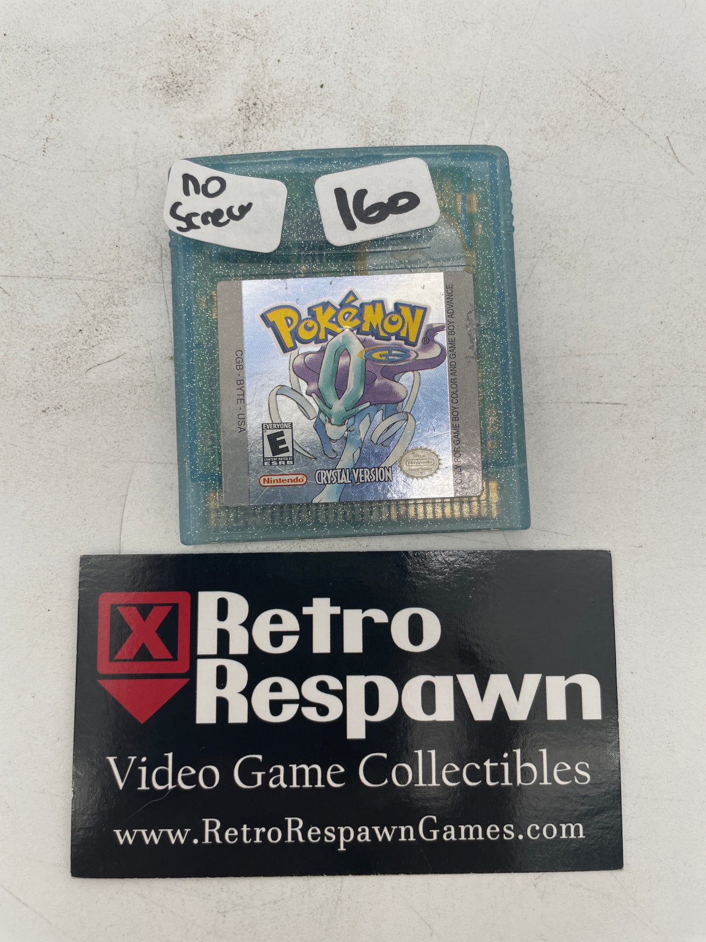 Pokemon Crystal [No Screw] - GameBoy Color (Game only)