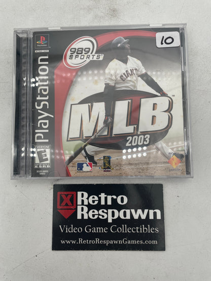 MLB 2003 - Playstation (Complete)