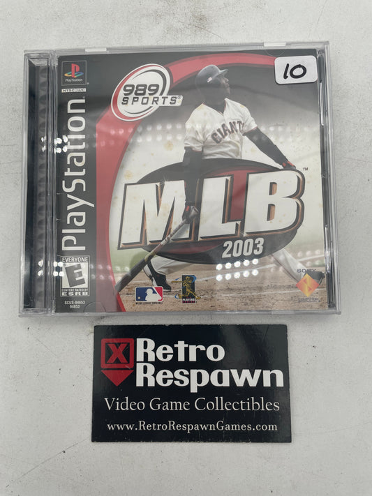 MLB 2003 - Playstation (Complete)