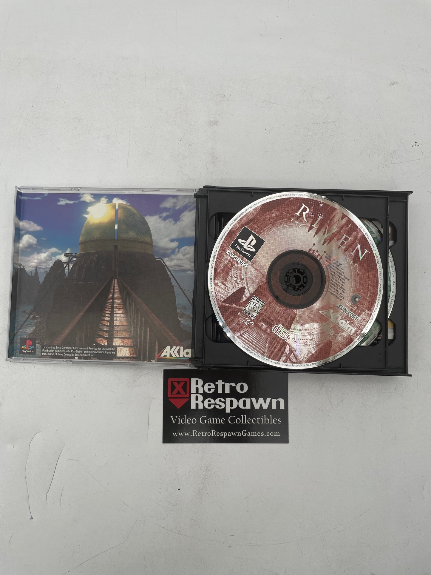 Riven The Sequel to Myst - Playstation (Complete)