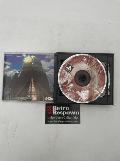 Riven The Sequel to Myst - Playstation (Complete)
