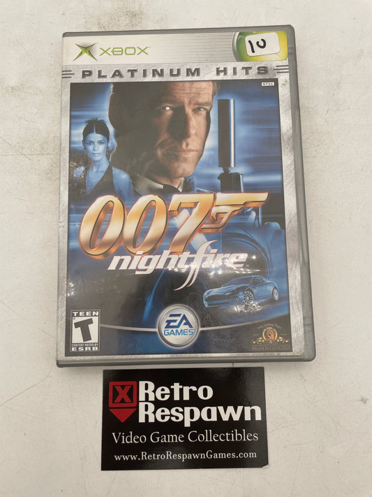 007 Nightfire [Platinum Hits] - Xbox (Complete)