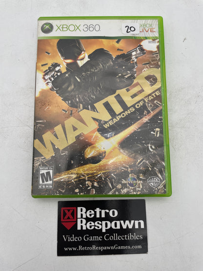 Wanted: Weapons of Fate - Xbox 360 (Complete)