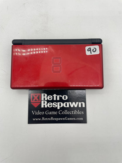 Red Crimson & Black Nintendo DS Lite - Nintendo DS (Console + Charger)