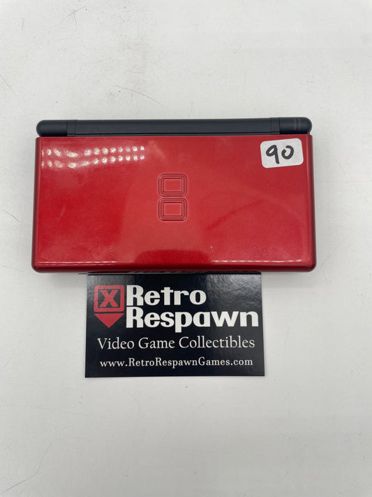 Red Crimson & Black Nintendo DS Lite - Nintendo DS (Console + Charger)