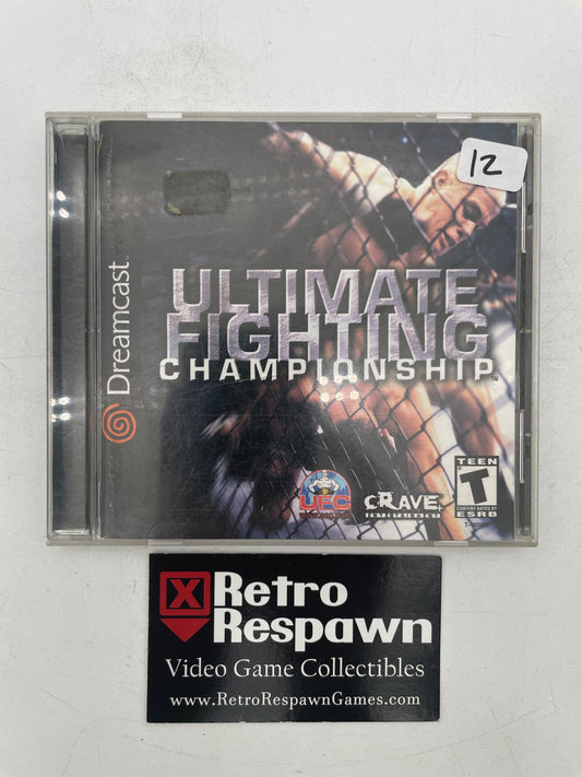 Ultimate Fighting Championship - Sega Dreamcast (Complete)