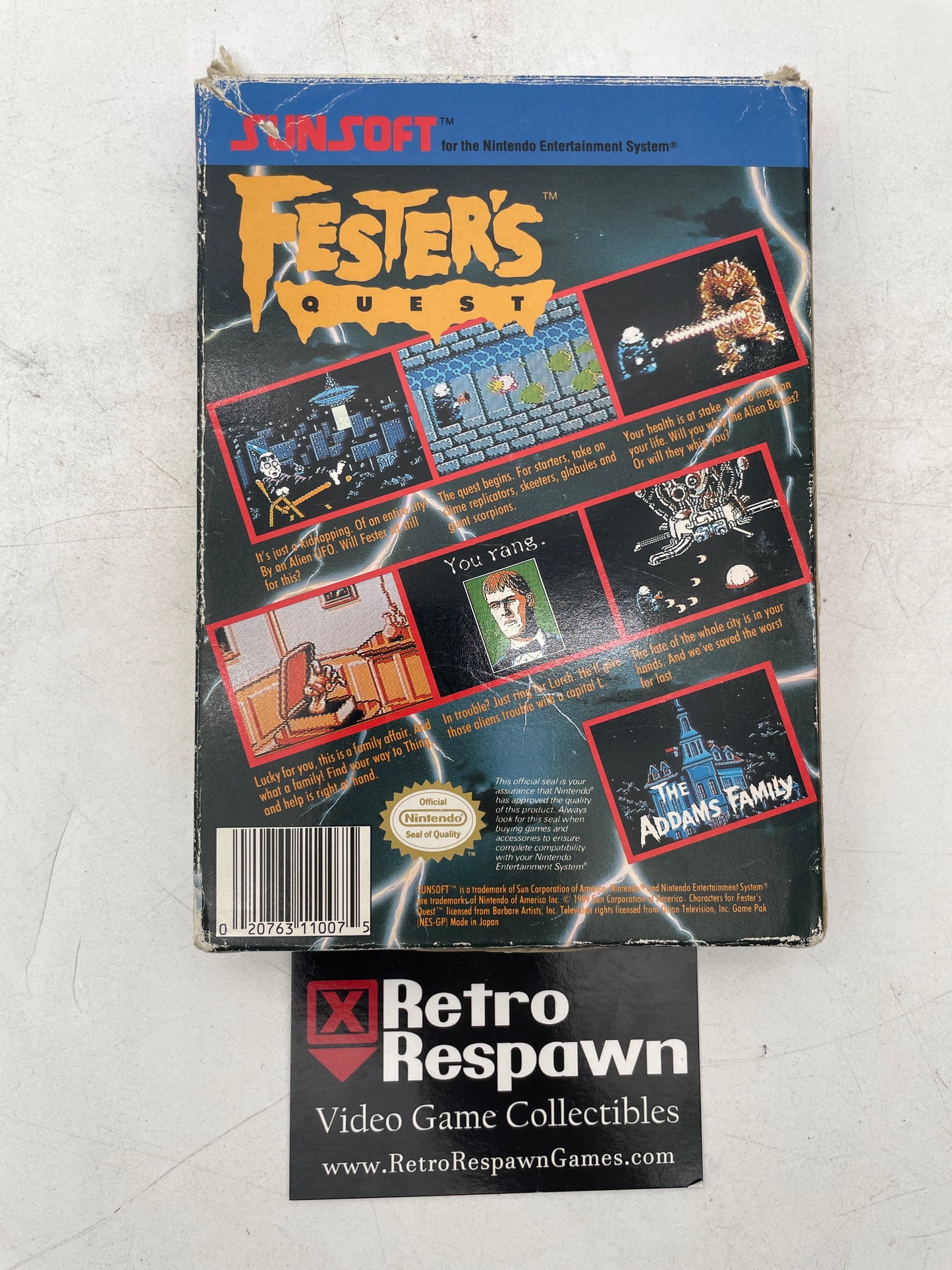 Fester's Quest - NES (Complete)