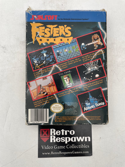 Fester's Quest - NES (Complete)