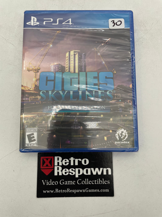 Cities Skylines - Playstation 4 (Sealed)