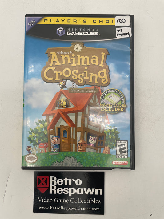 Animal Crossing [Player's Choice] - Gamecube (Complete W/ Memory)