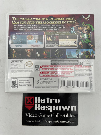 Zelda Majora's Mask 3D - Nintendo 3DS (Sealed)