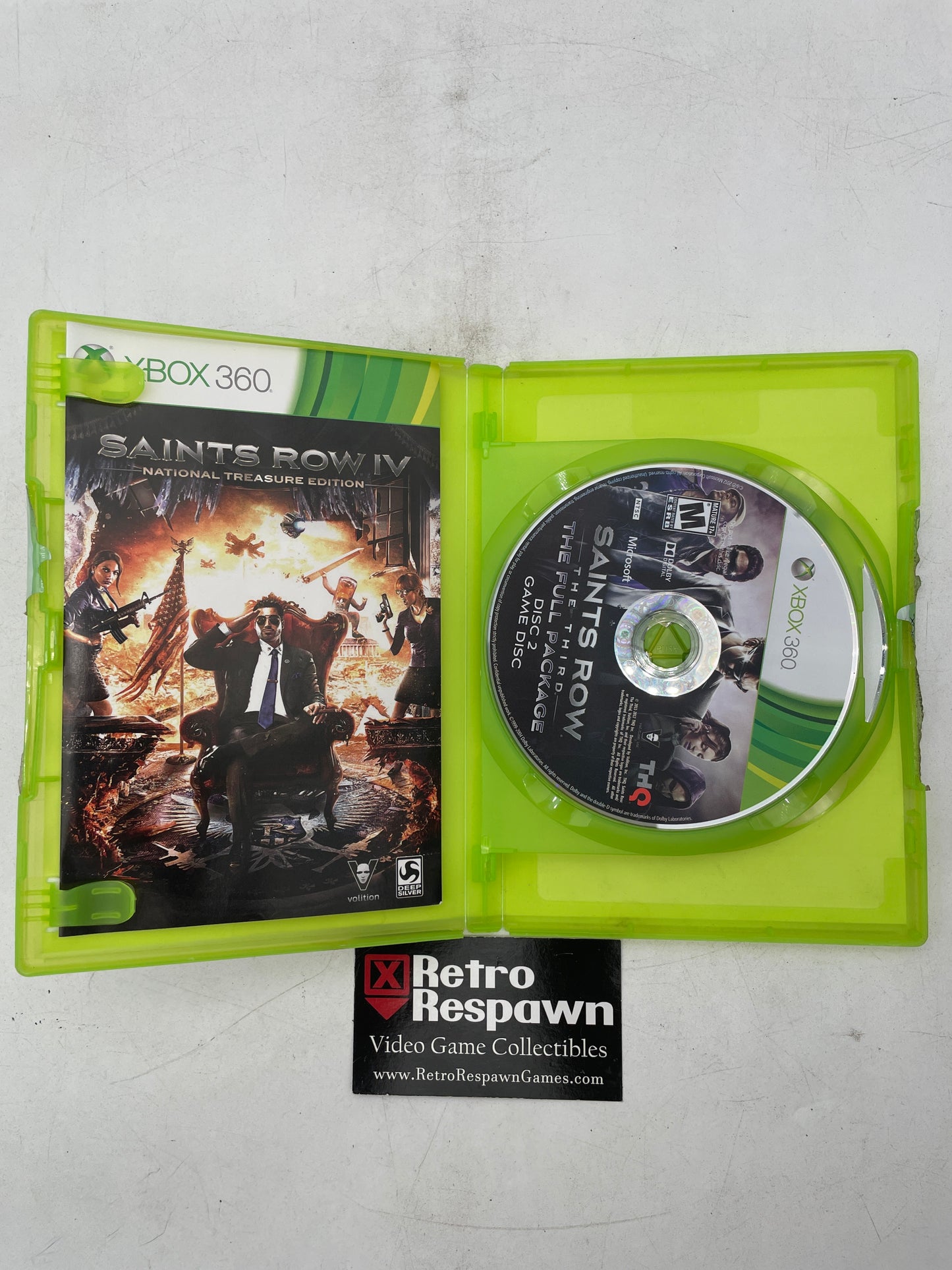 Saints Row IV: National Treasure Edition - Xbox 360 (Complete)