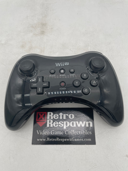 Wii U Pro Controller Black - Wii U (Controller Only)