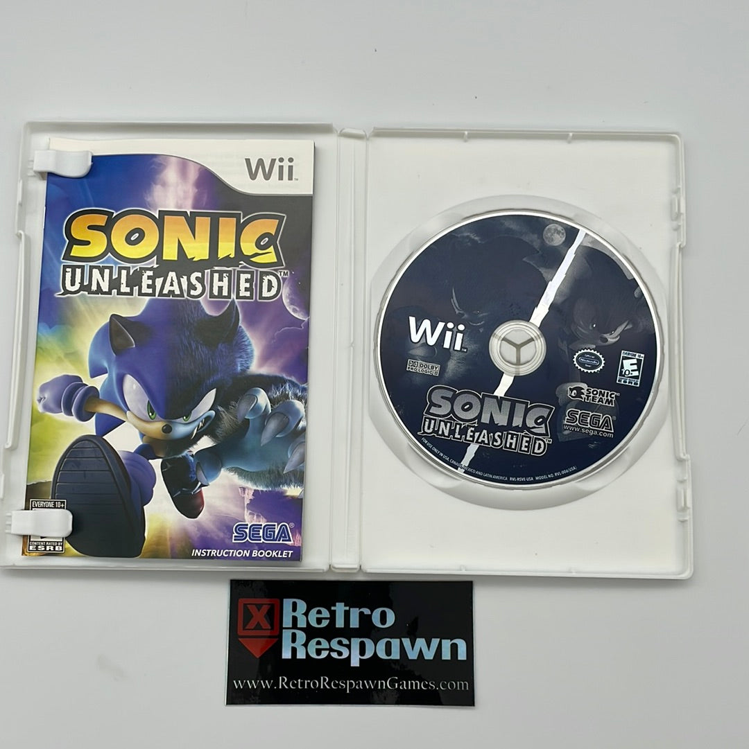 Sonic Unleashed - Wii (Complete)