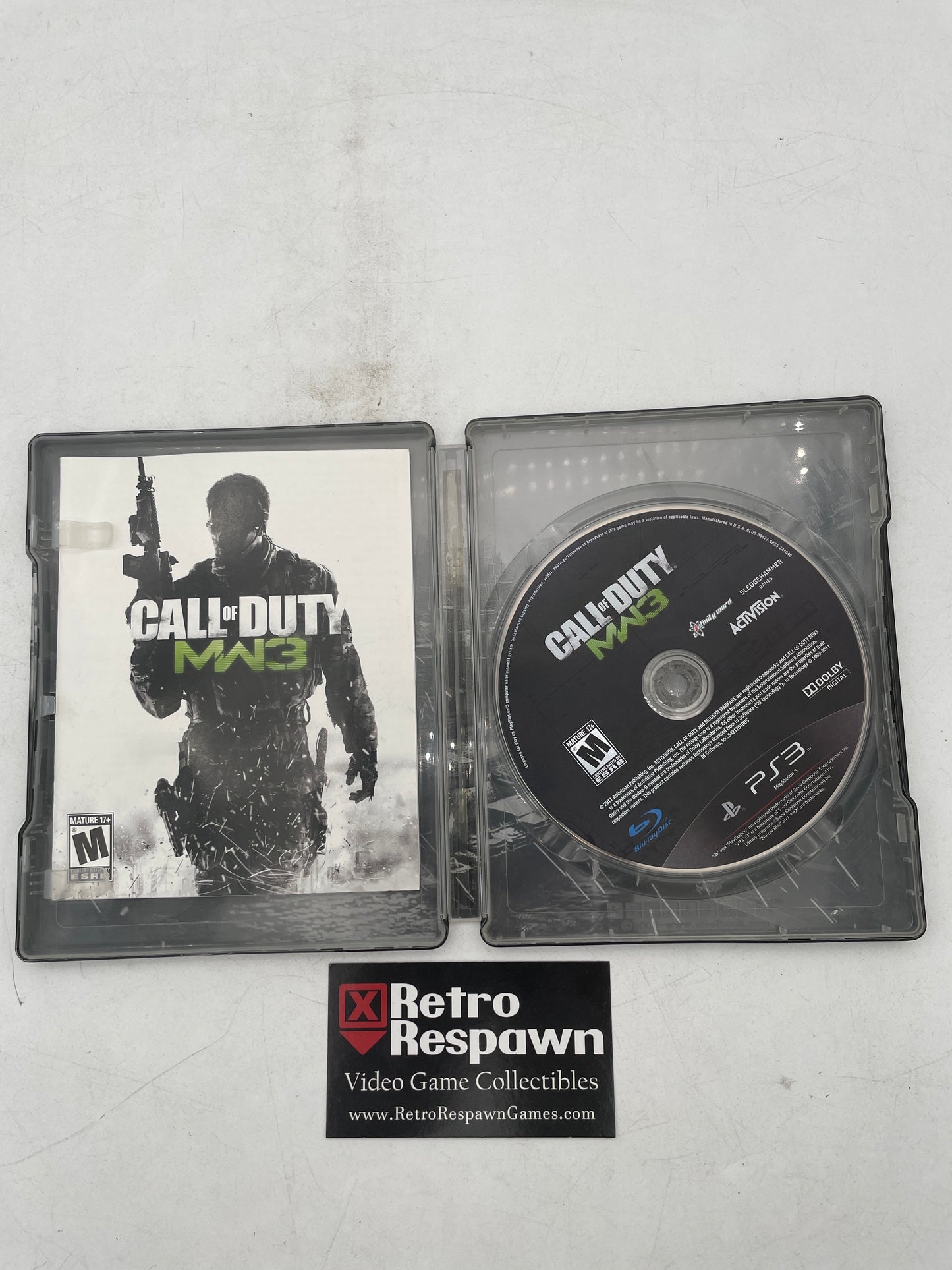 Call of Duty Modern Warfare 3 [Steelbook] - PlayStation 3 (Complete)