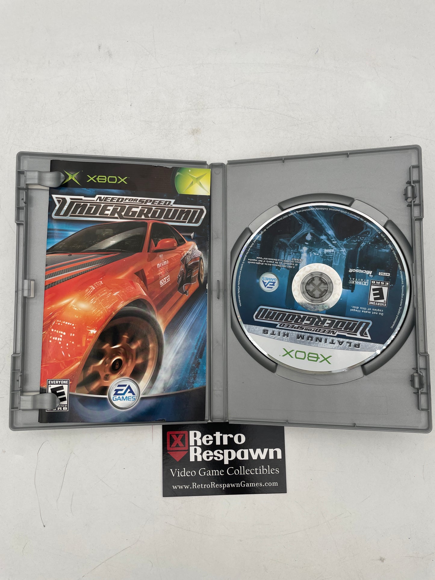 Need for Speed Underground [Platinum Hits] - Xbox (Complete)