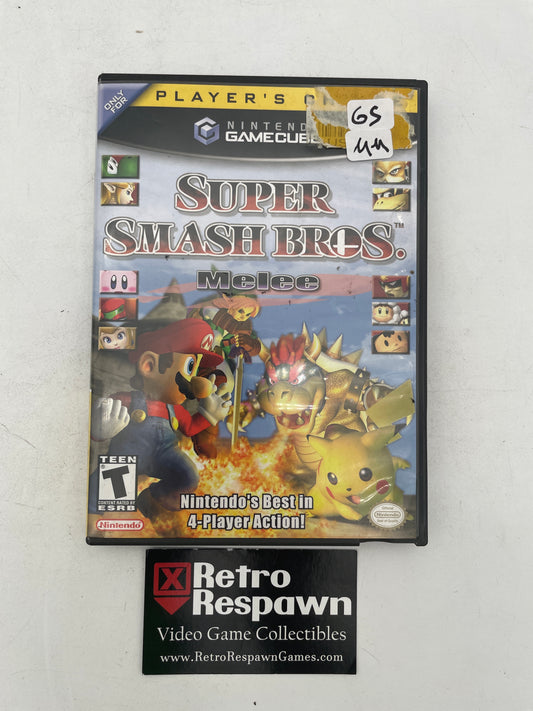 Super Smash Bros. Melee [Player's Choice] - Gamecube (Missing Manual)