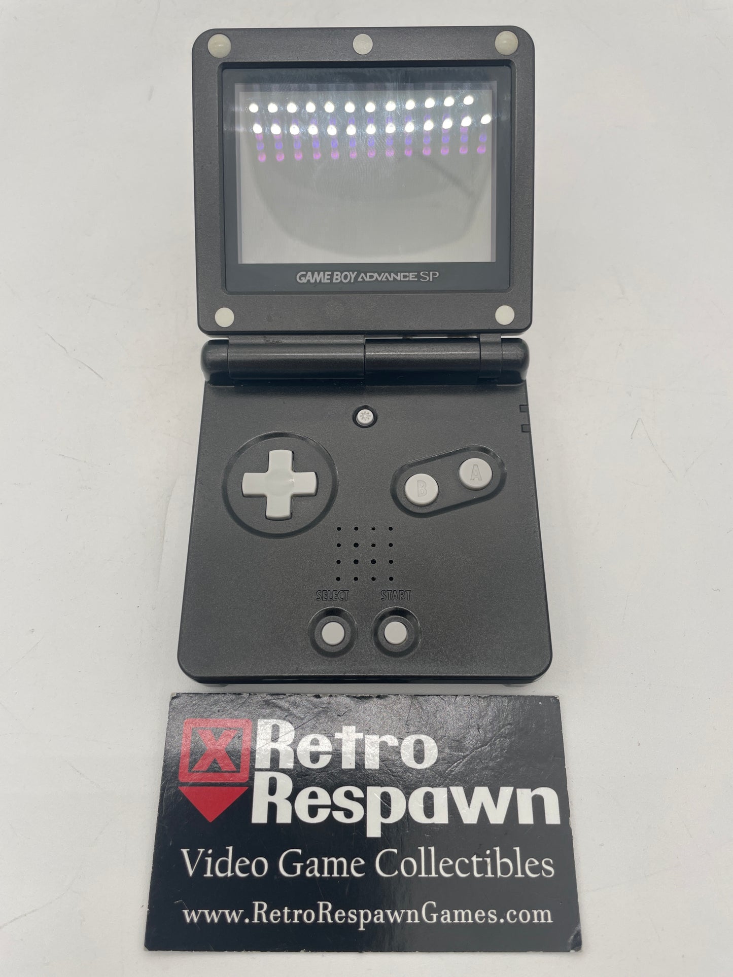 Jet Black Gameboy Advance Sp-001 [Who Are You?] - Gameboy Advance (Console + Charger)