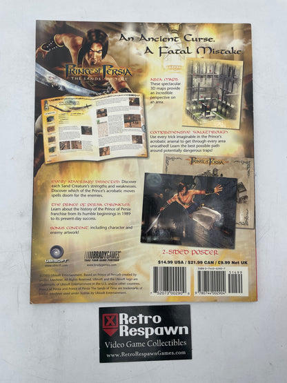 Prince of Persia The Sands of Time Official Strategy Guide - Brady Games (Used)