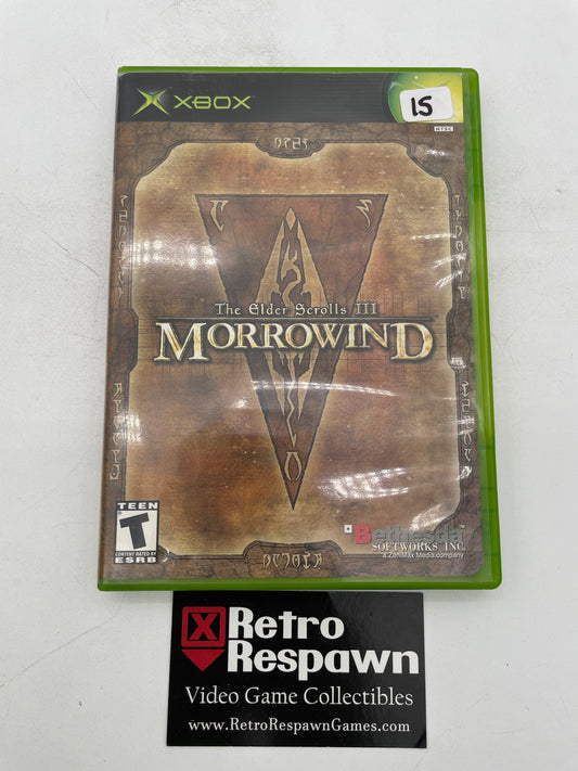 Elder Scrolls III Morrowind - Xbox (Complete)