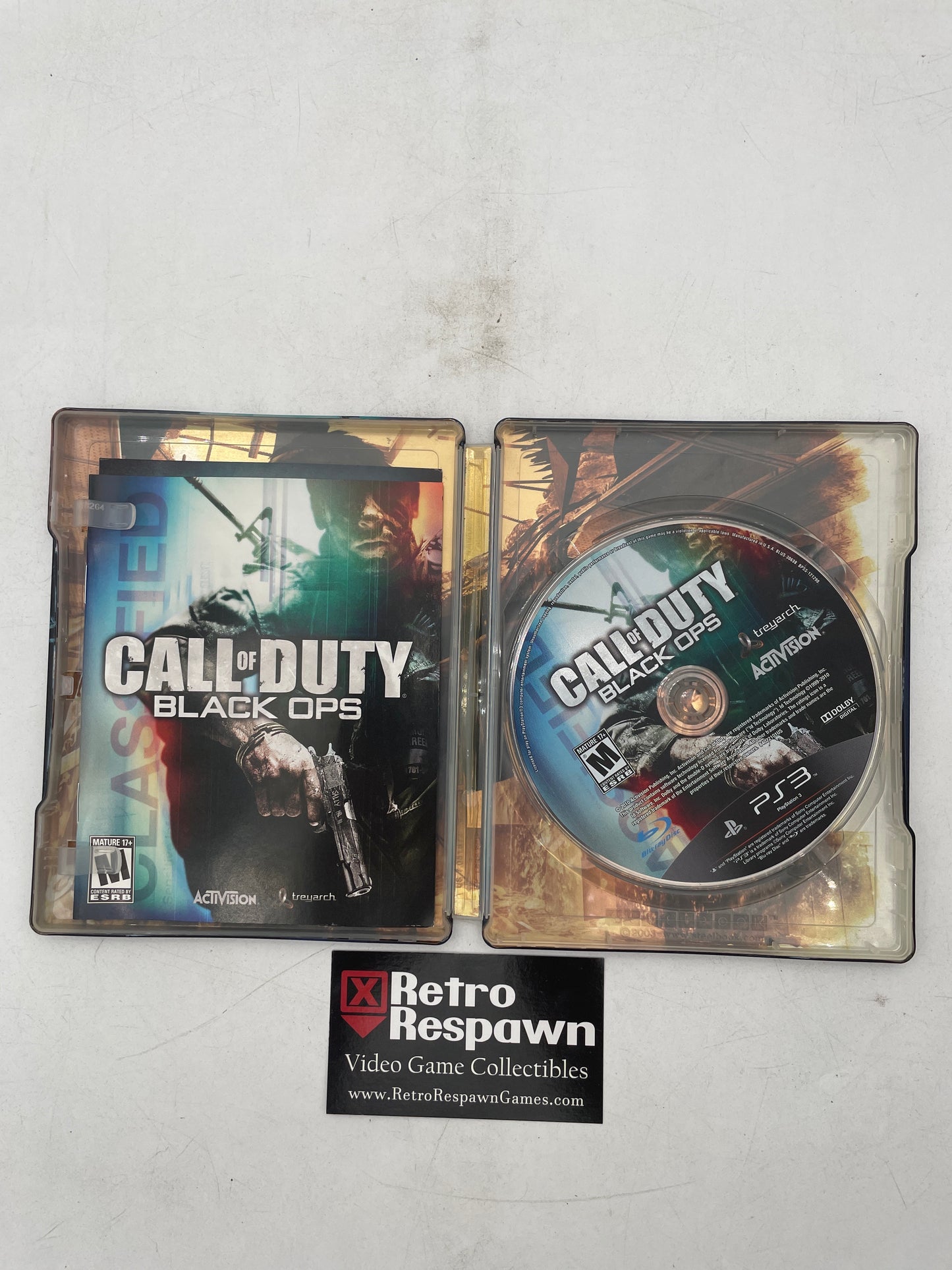 Call Of Duty Black Ops [Steelbook] - PlayStation 3 (Complete)
