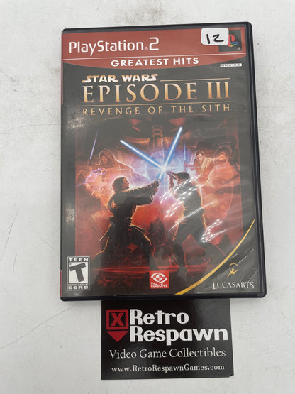 Star Wars Episode III Revenge of the Sith [Greatest Hits] - Playstation 2 (Complete)