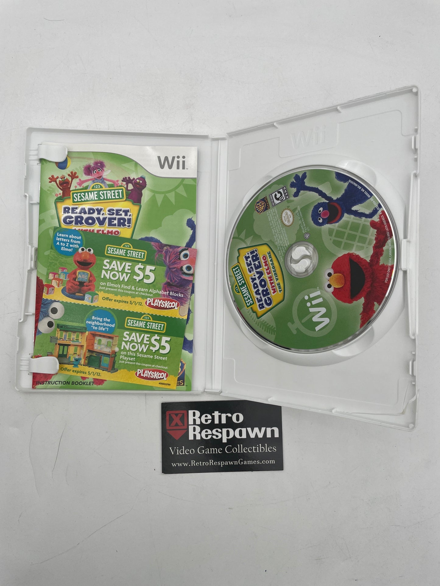 Sesame Street: Ready, Set, Grover! - Wii (Complete)
