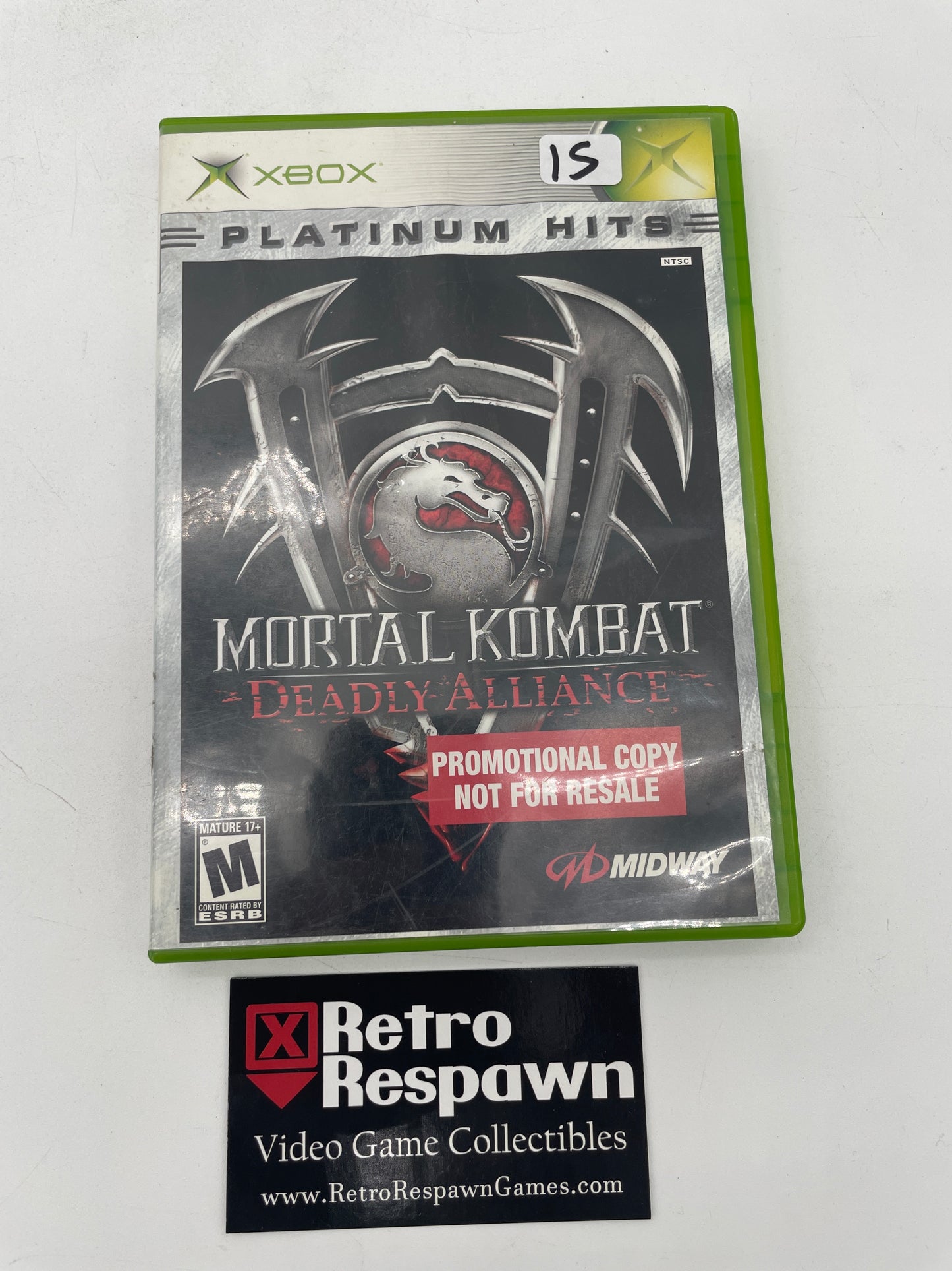 Mortal Kombat Deadly Alliance [Platinum Hits] - Xbox (Complete)