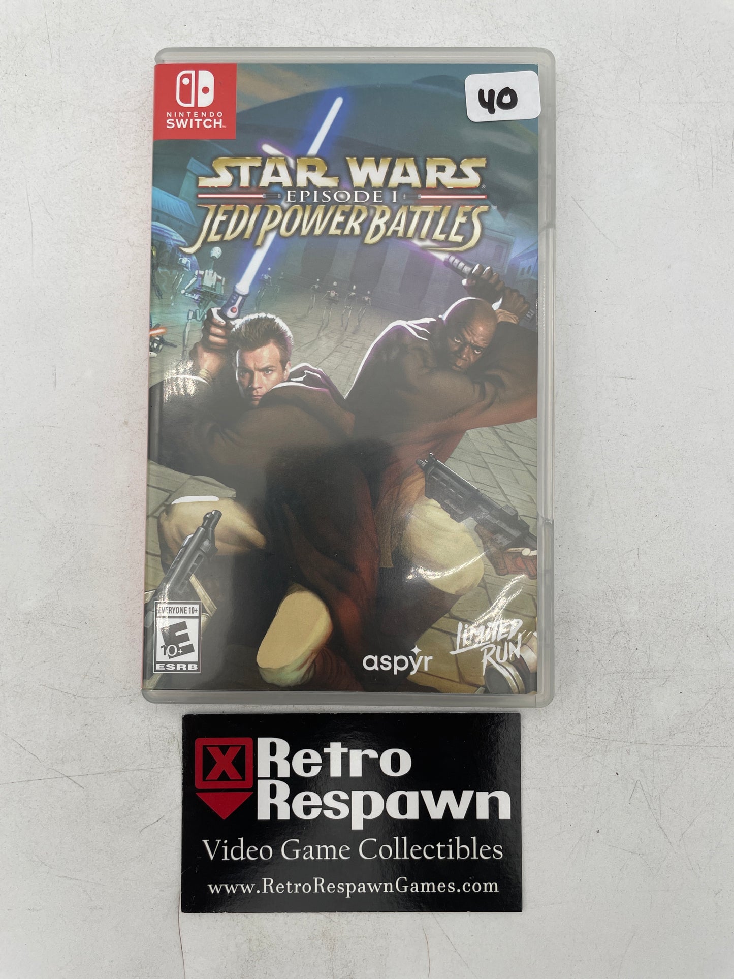 Star Wars Episode I Jedi Power Battles - Nintendo Switch (Complete)