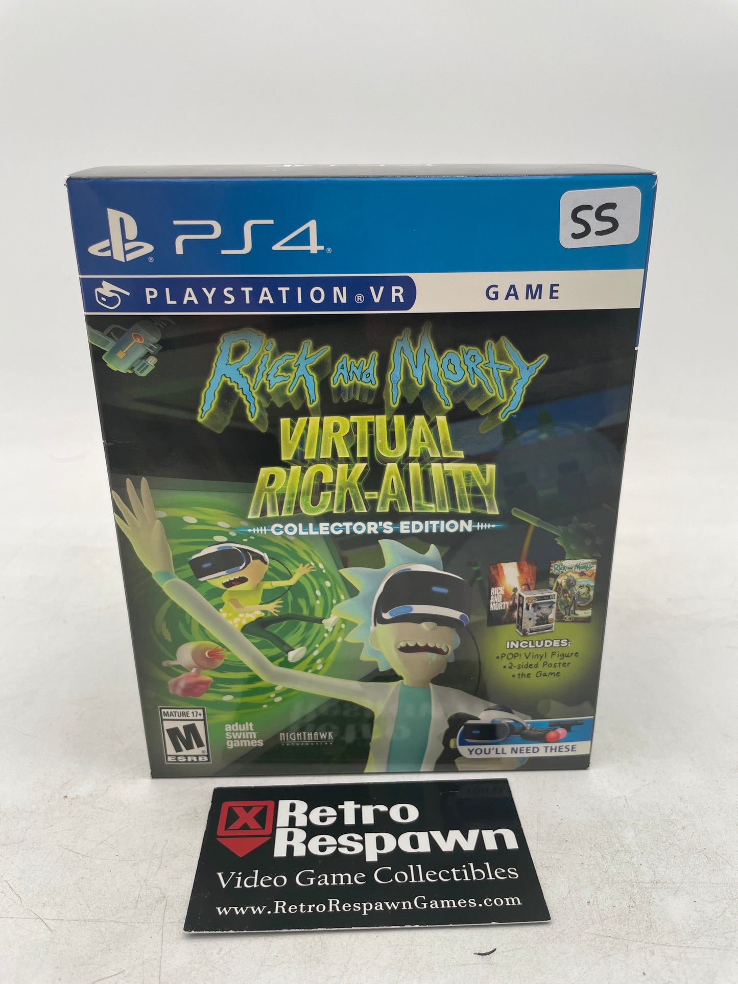 Rick and Morty Virtual Rick-ality Collector's Edition - Playstation 4 (Sealed)