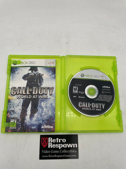 Call of Duty World at War - Xbox 360 (Complete)