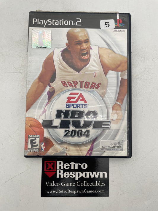 NBA Live 2004 - Playstation 2 (Complete)