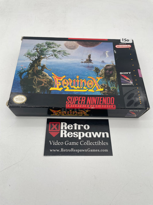 Equinox - Super Nintendo (Complete)
