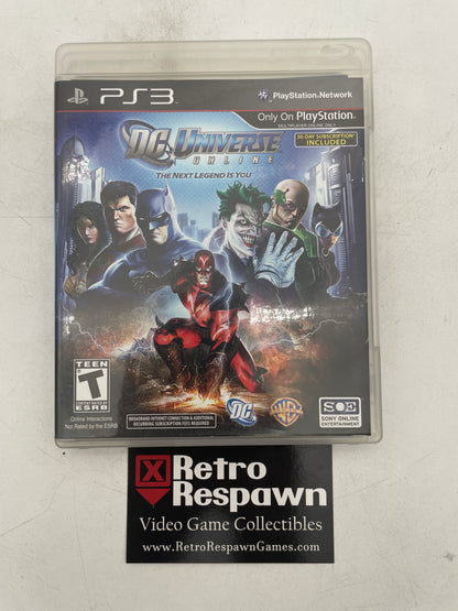 DC Universe Online - Playstation 3 (Complete)