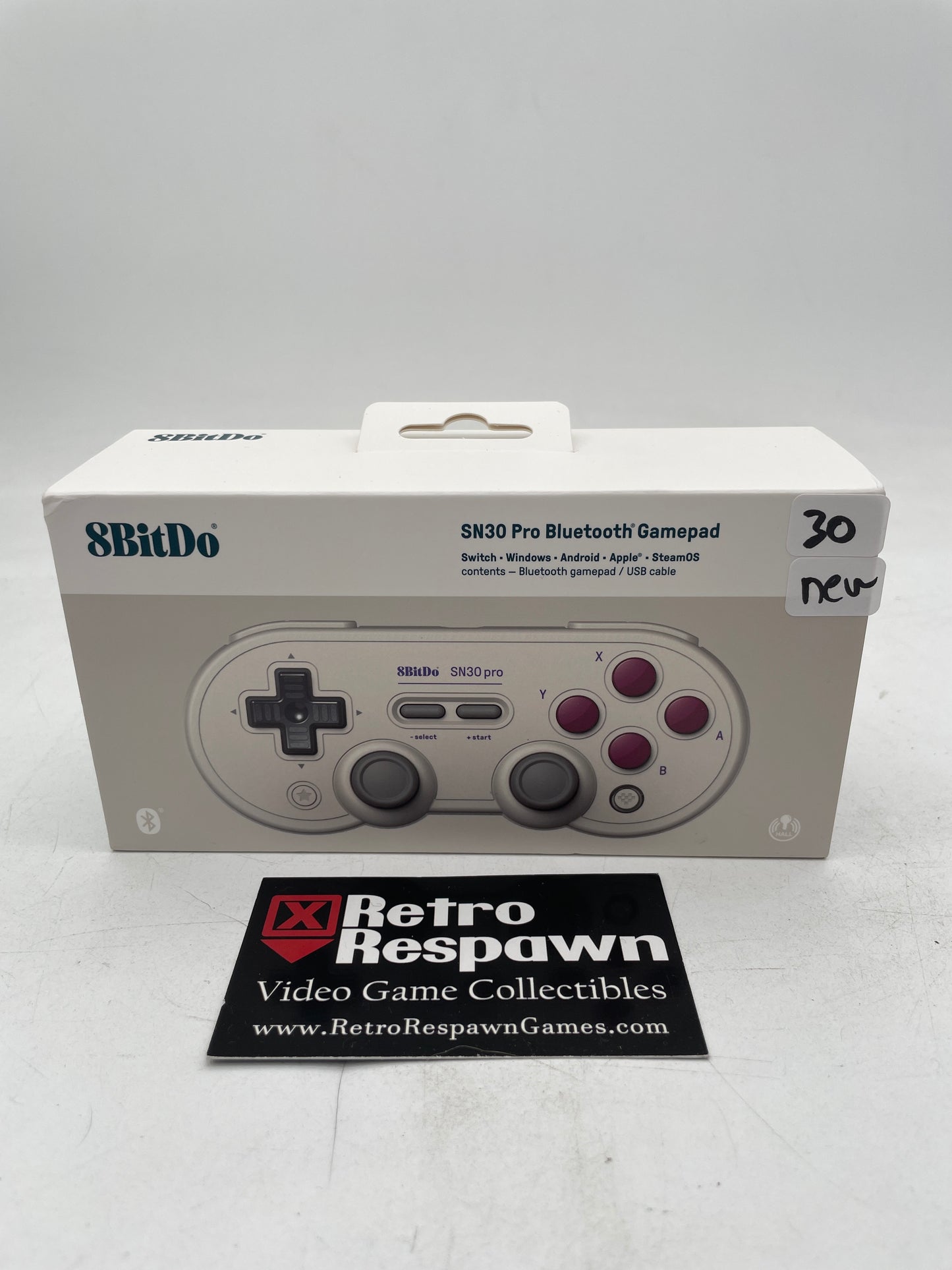 8BitDo SN30 Pro Bluetooth Gamepad- Nintendo Switch (Sealed)