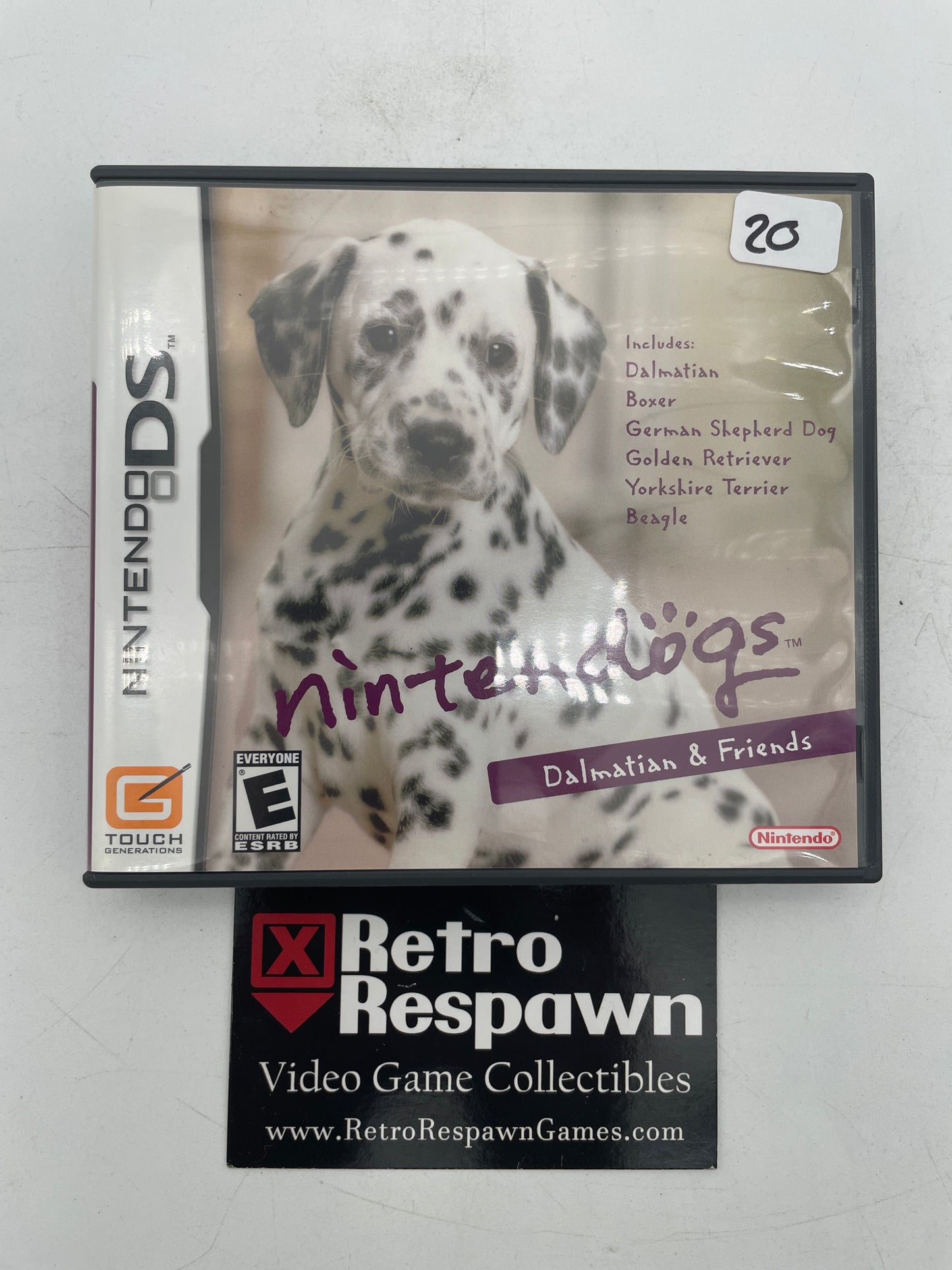 Nintendogs Dalmatian and Friends - Nintendo DS (Complete)