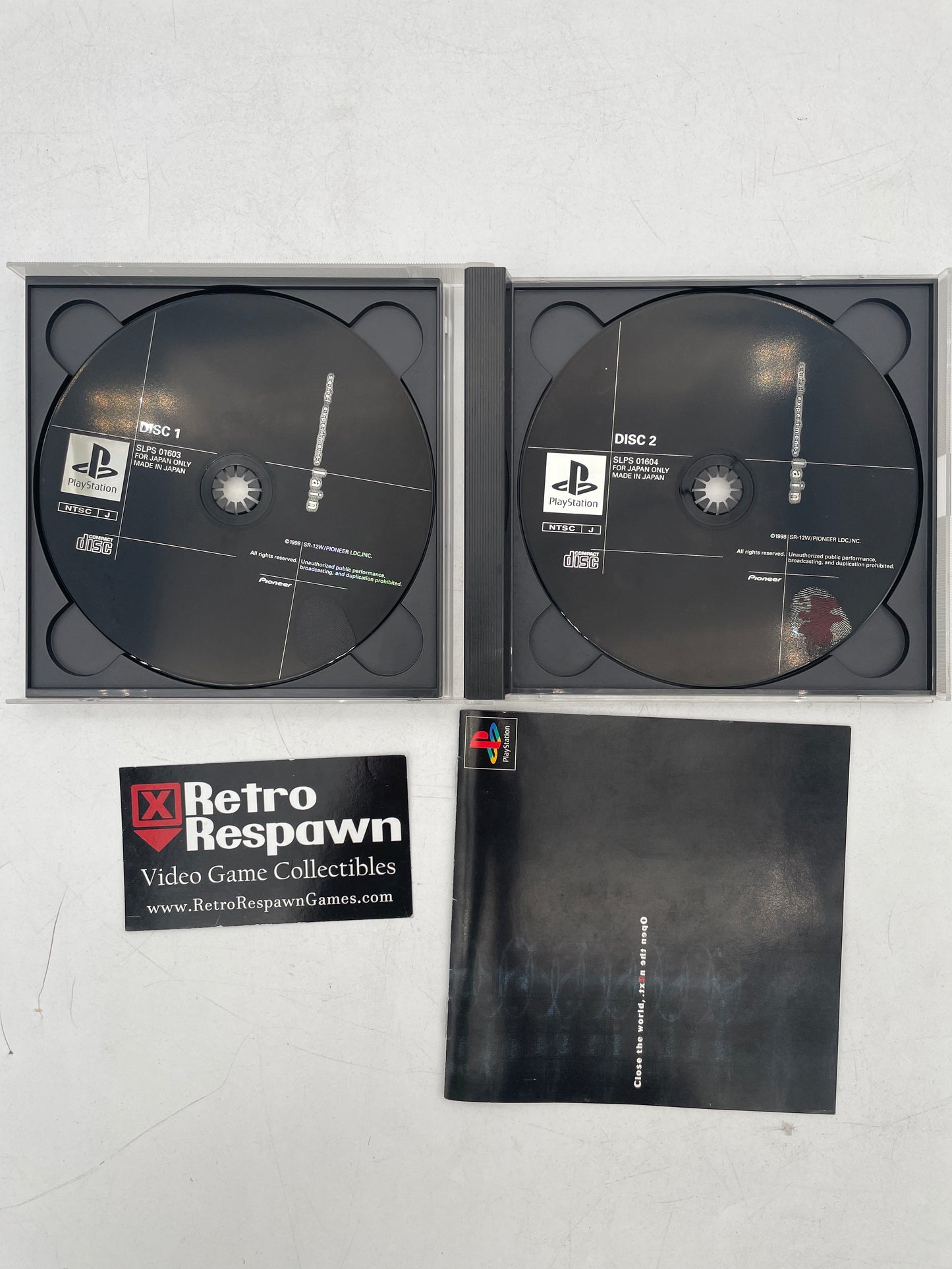 Serial Experiments Lain - JP Playstation (Complete)